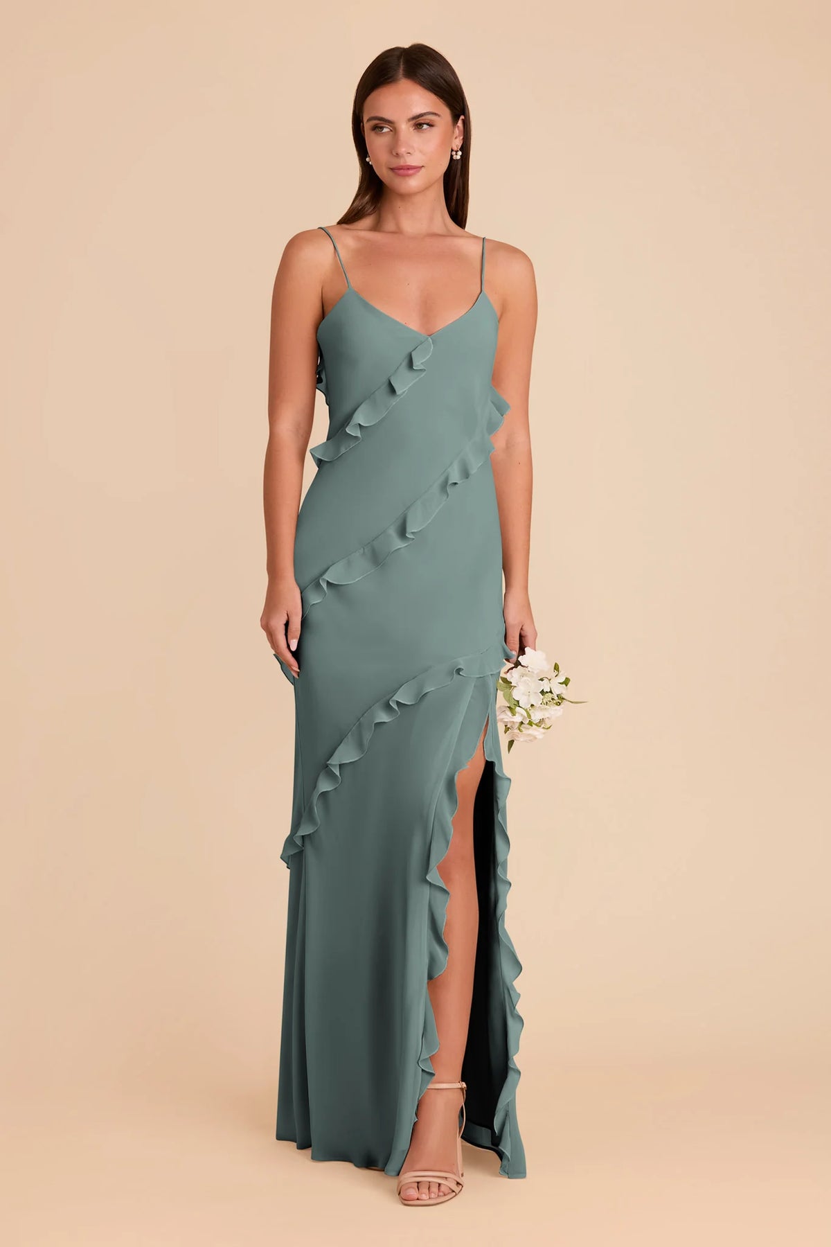 Vivienne Sea Glass alternate view 2 bridesmaid dress