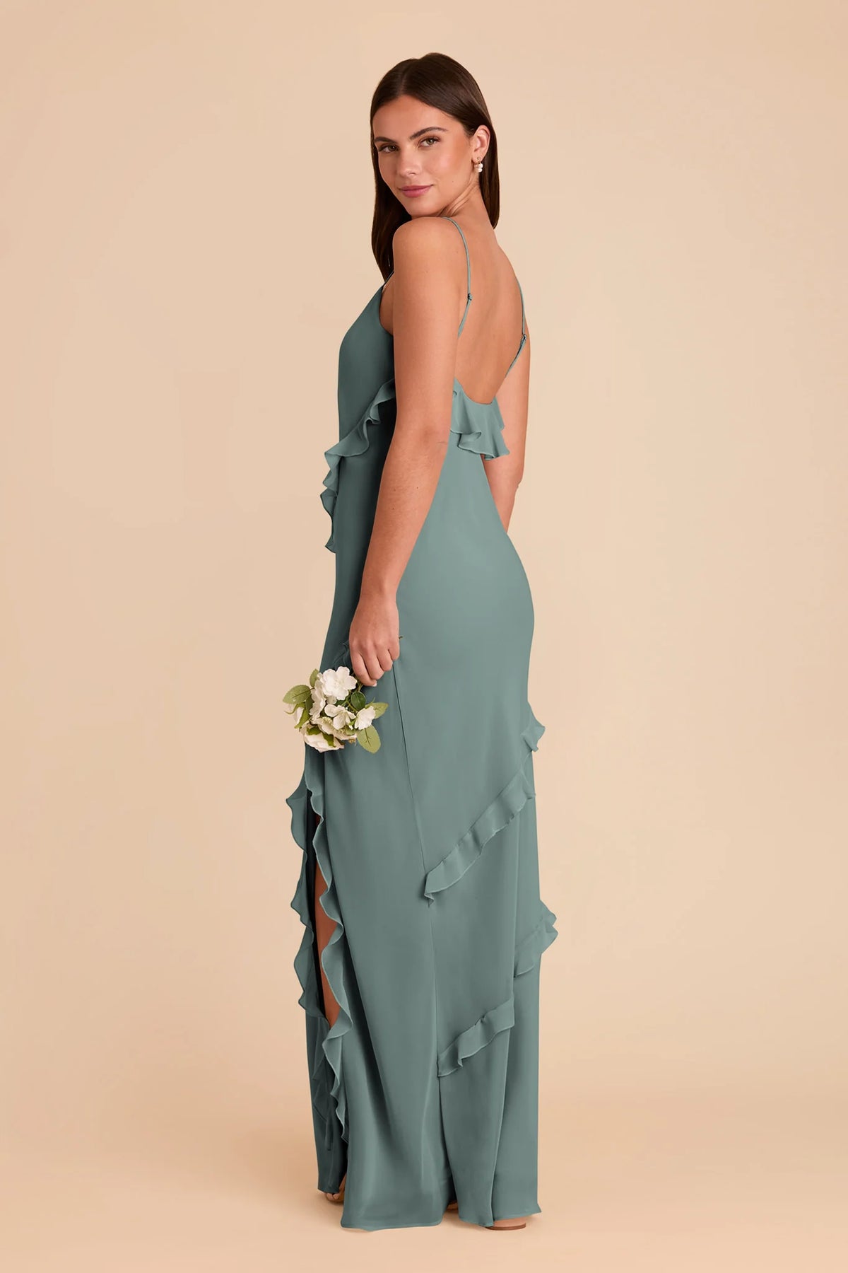 Vivienne Sea Glass alternate view 3 bridesmaid dress