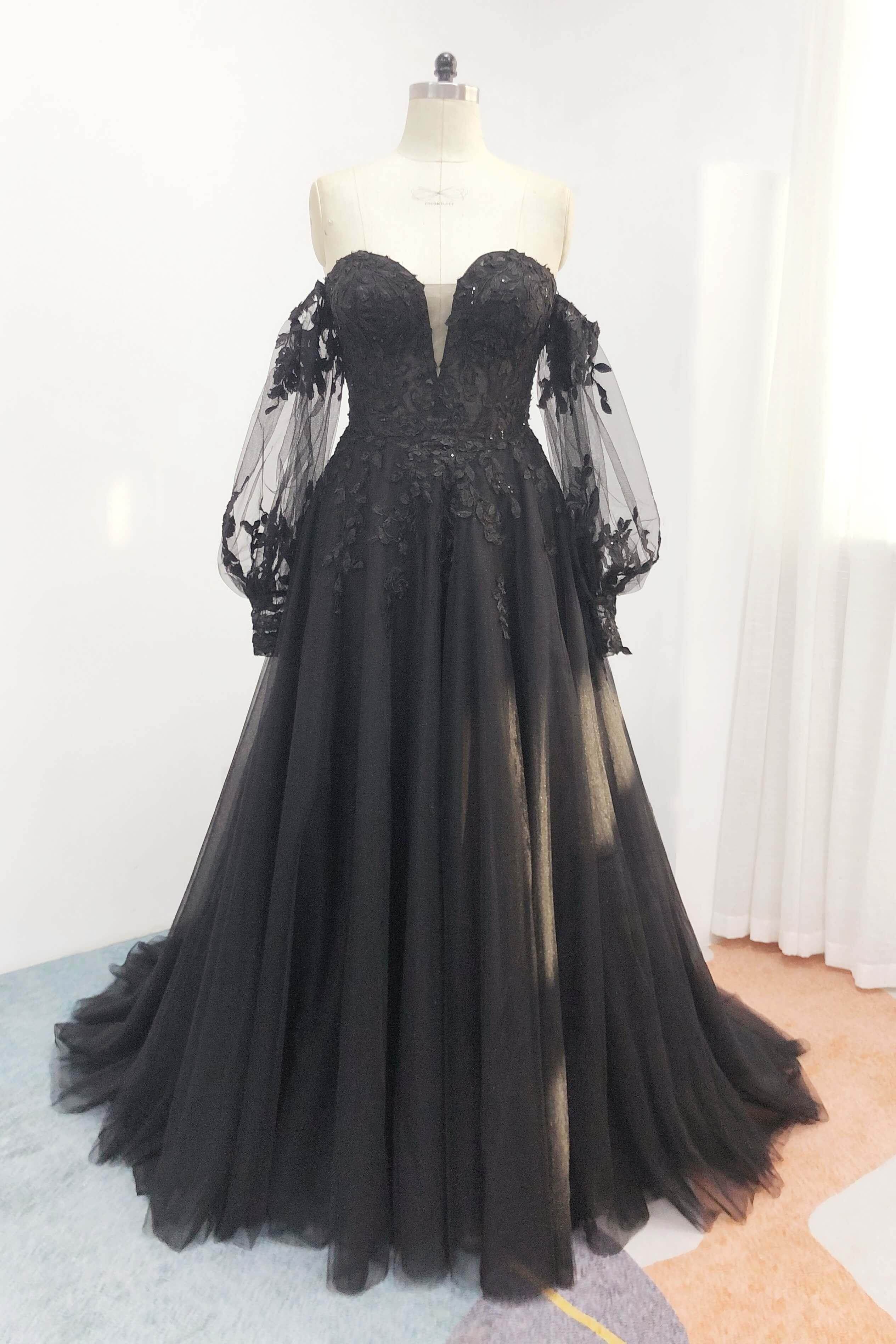 Elegant A Line Court Train Tulle Wedding Dress Wedding Dress