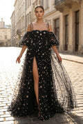 Aurelia Kate Black front view prom dress