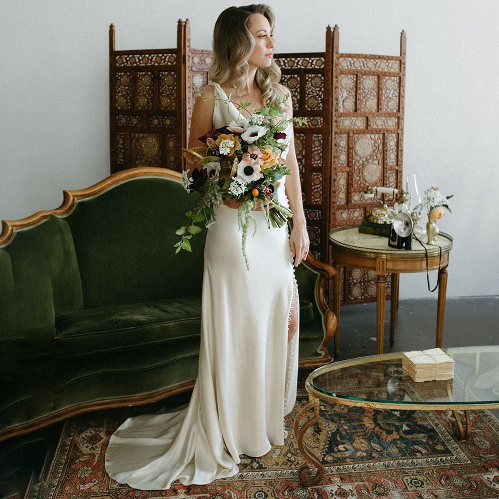 Aurelia Wren detail image 4 wedding dress