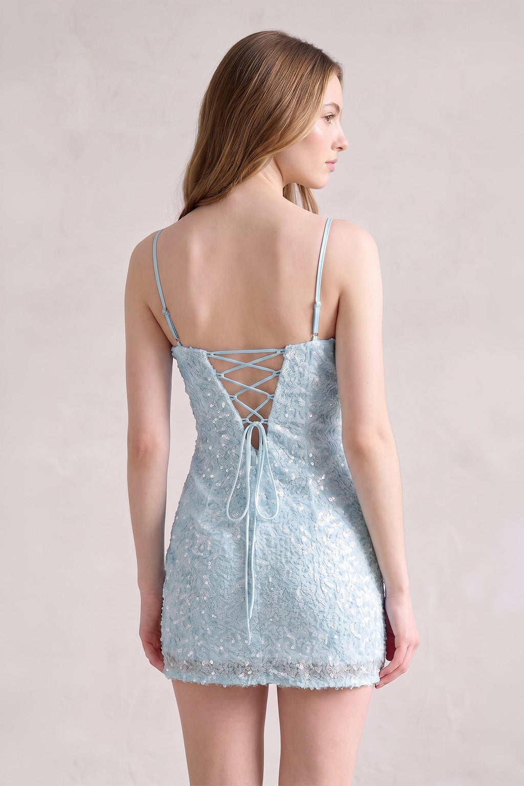 Jessalyn Sky Blue detail 1 homecoming dress
