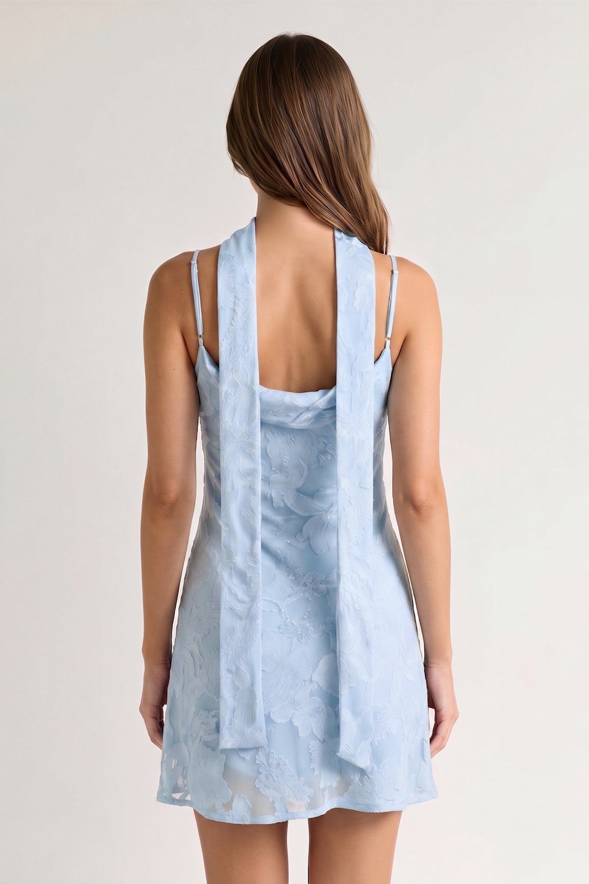 Leonora Sky Blue detail 1 homecoming dress