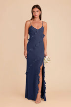 Vivienne Slate Blue alternate view 2 bridesmaid dress