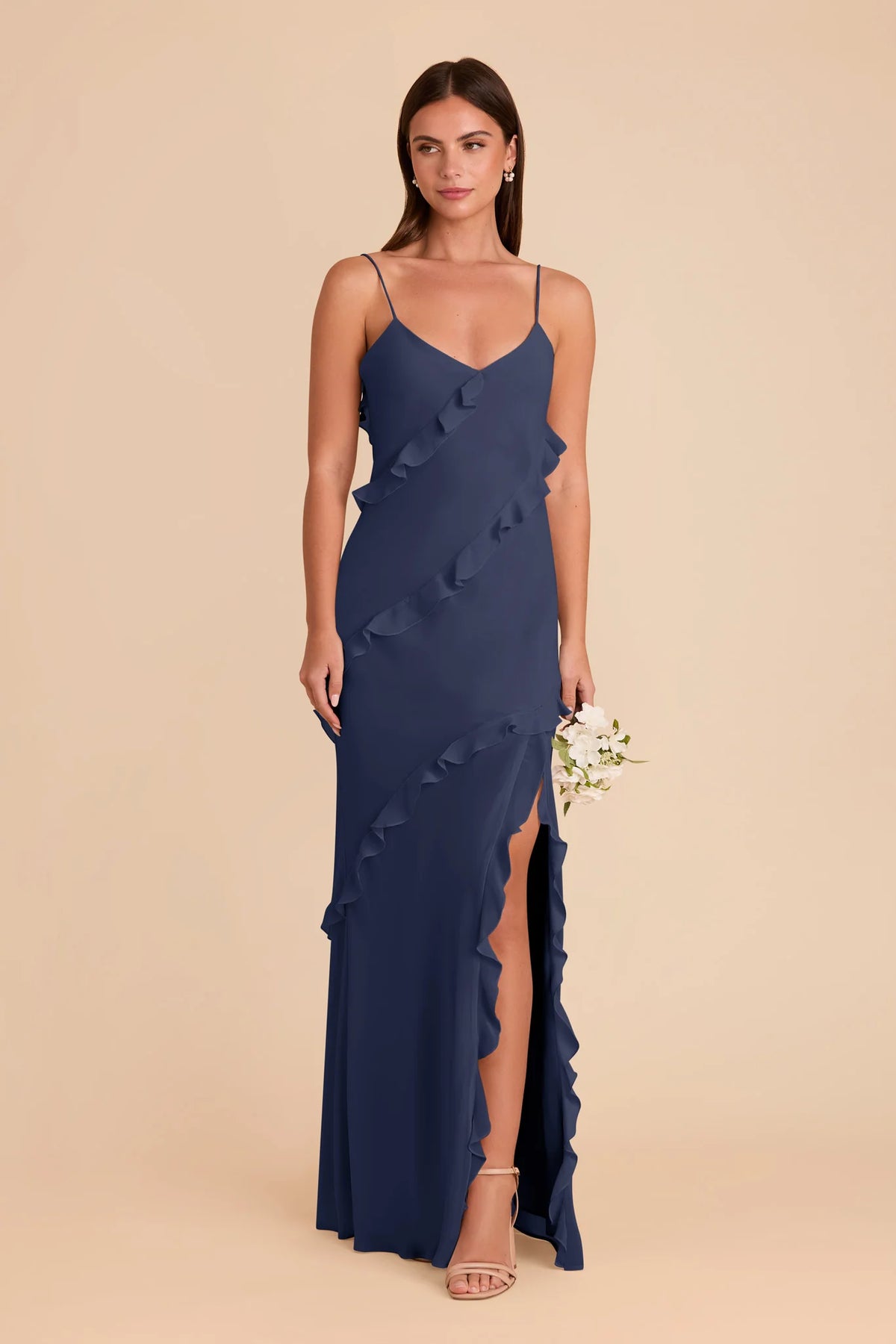 Vivienne Slate Blue alternate view 2 bridesmaid dress