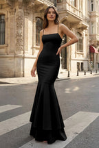 Katerina Nell Black front view prom dress