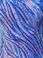 Sparkly Blue One Shoulder Sequins Mini Party Dresses with Fringes