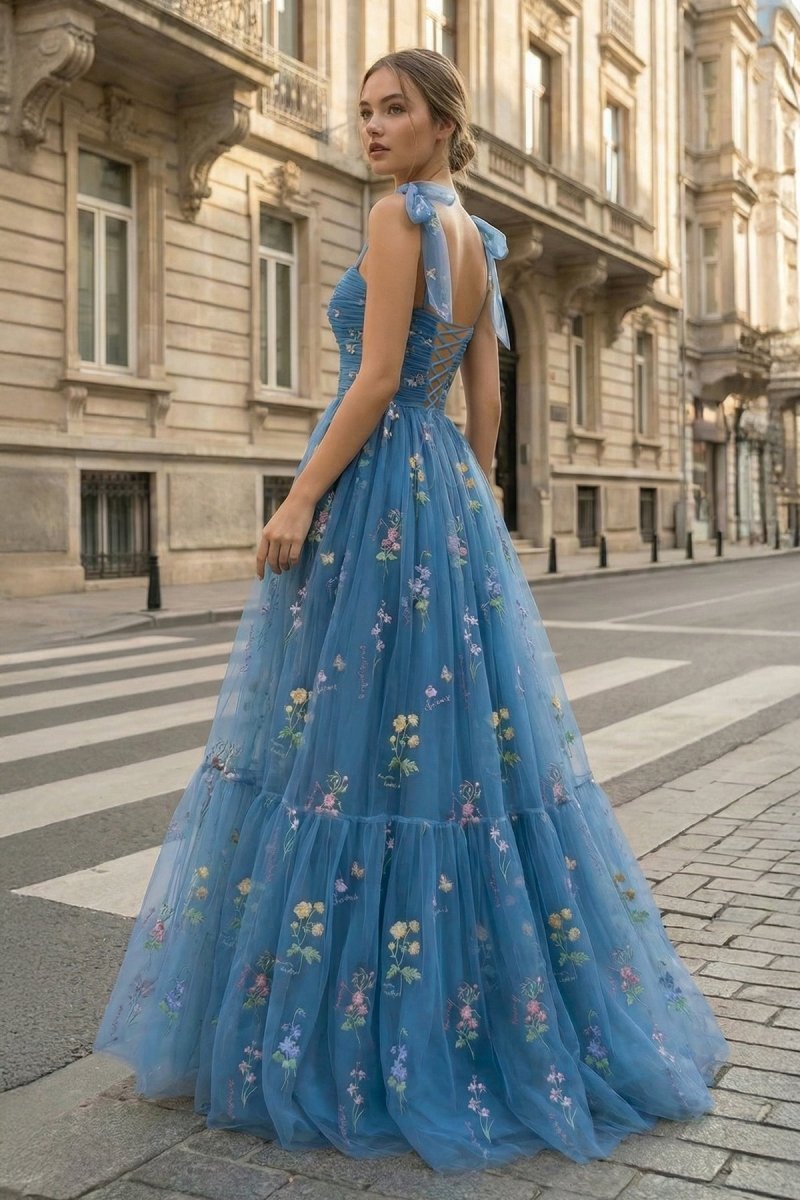 Ariadelle Lake detail image 2 prom dress