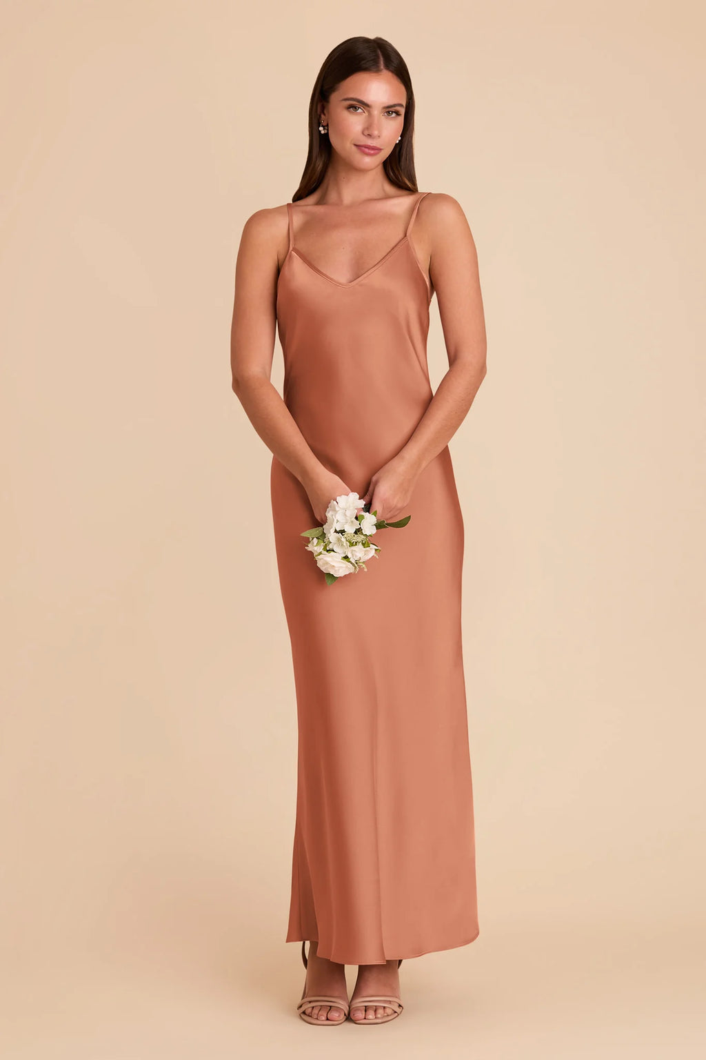 Amara Terracotta alternate view 2 bridesmaid dress