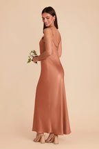 Amara Terracotta alternate view 3 bridesmaid dress