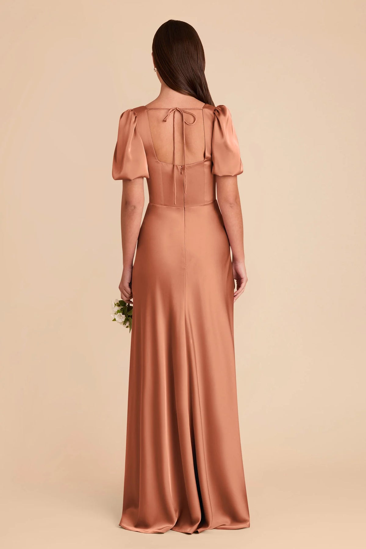 Selene Terracotta alternate view 4 bridesmaid dress
