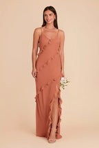 Vivienne Terracotta alternate view 2 bridesmaid dress
