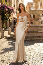 Sweetheart Aqua Blue Sheath Long Formal Prom Gown