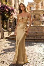 Sweetheart Aqua Blue Sheath Long Formal Prom Gown