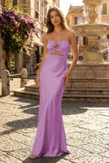 Sweetheart Aqua Blue Sheath Long Formal Prom Gown