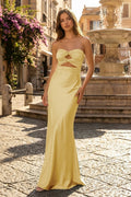 Sweetheart Aqua Blue Sheath Long Formal Prom Gown