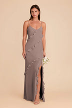 Vivienne Toffee alternate view 2 bridesmaid dress