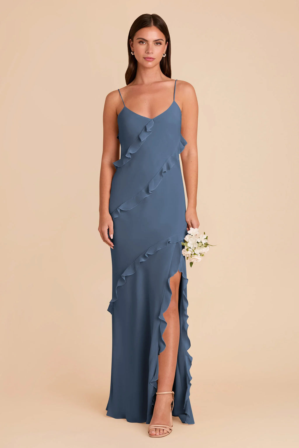 Vivienne Twilight front view bridesmaid dress