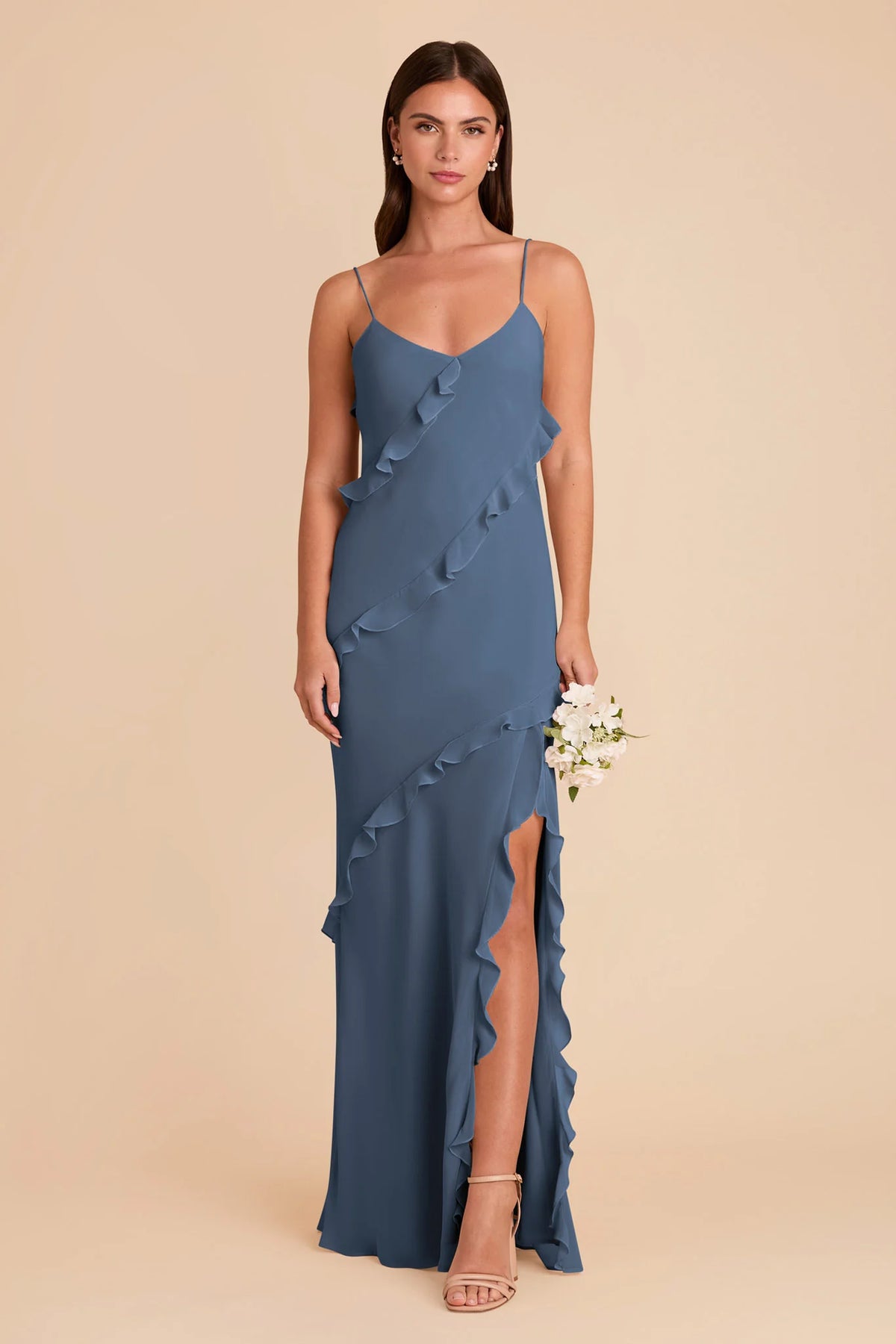 Vivienne Twilight front view bridesmaid dress