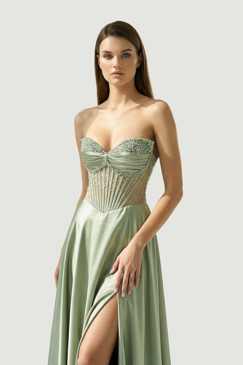 Fiorella Sage detail image 5 prom dress