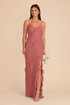 Vivienne Wild Rose alternate view 2 bridesmaid dress