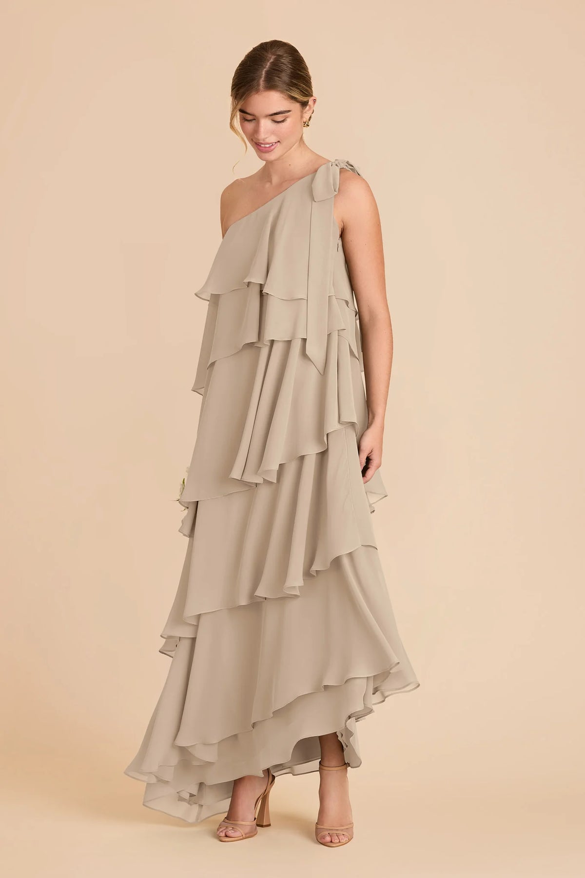 Marisol Almond alternate view 1 bridesmaid dress