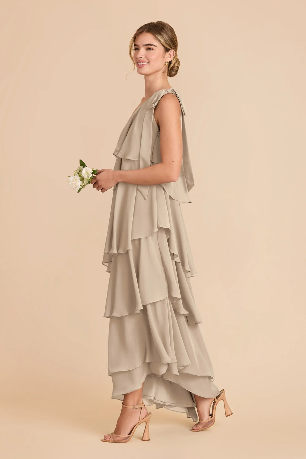 Marisol Almond alternate view 2 bridesmaid dress