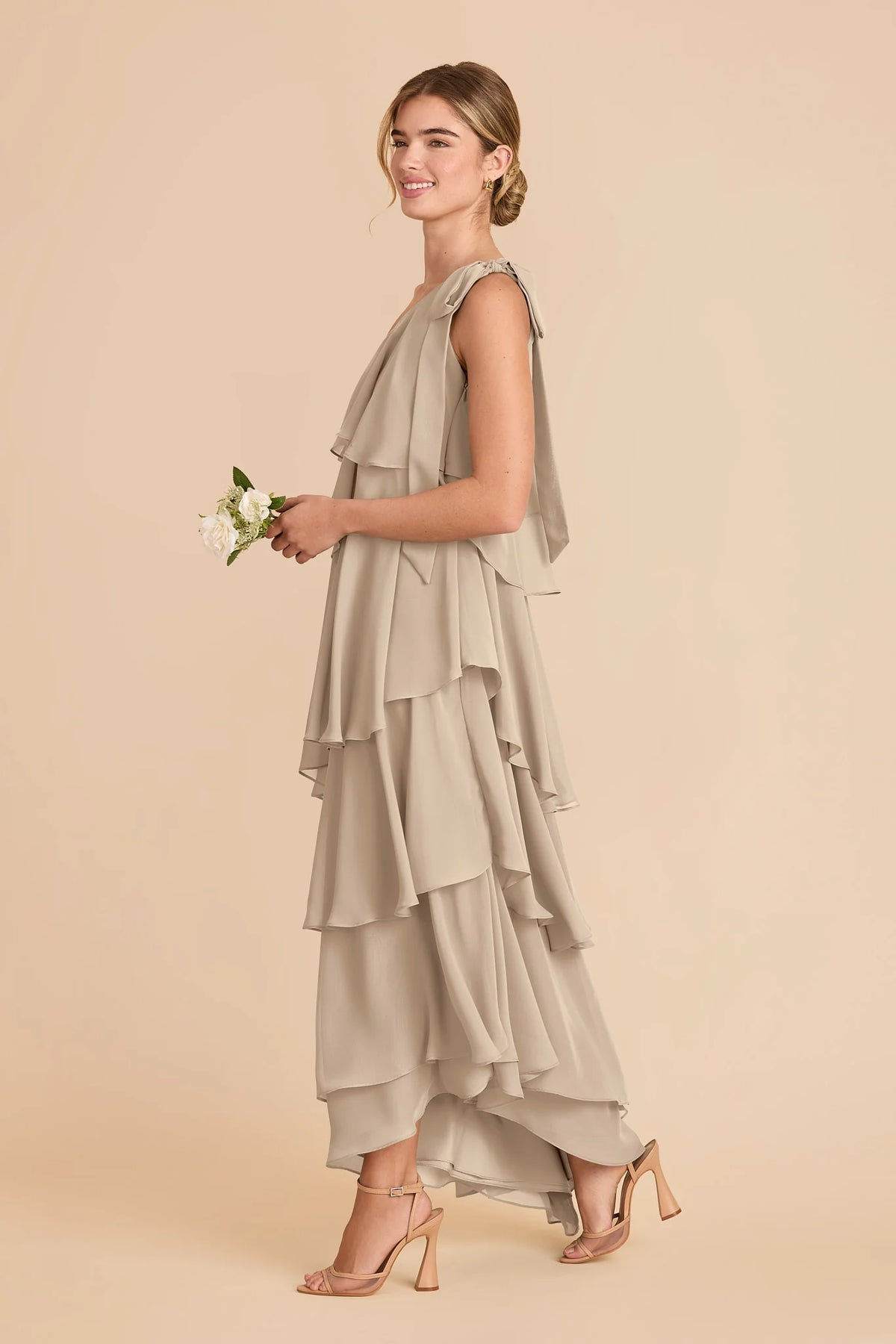 Marisol Almond alternate view 2 bridesmaid dress