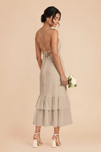 Liora Almond alternate view 2 bridesmaid dress