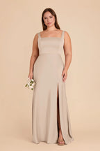 Elowen Almond alternate view 1 bridesmaid dress