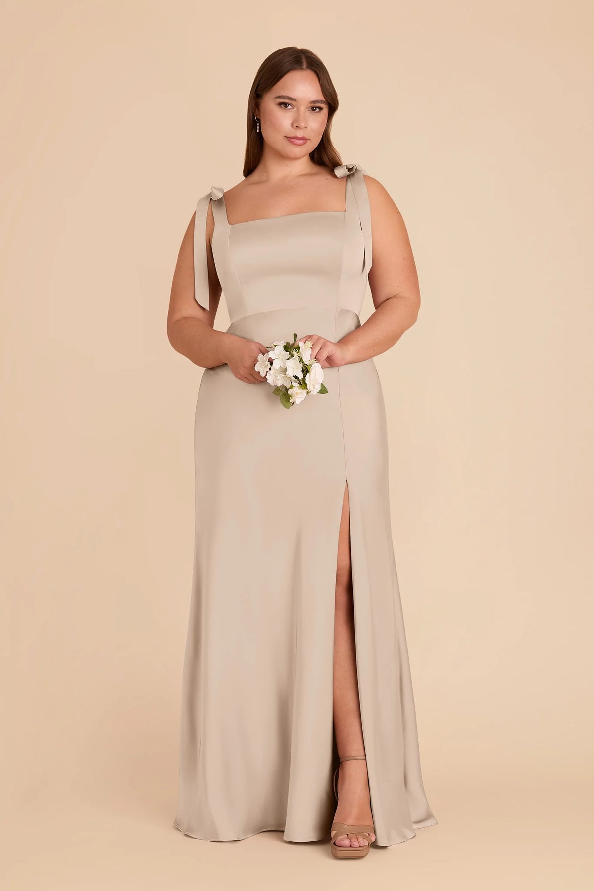 Elowen Almond alternate view 5 bridesmaid dress