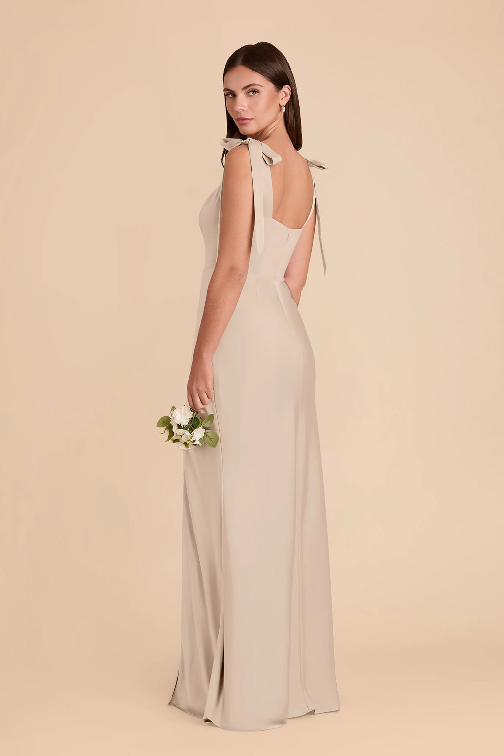 Elowen Almond alternate view 3 bridesmaid dress