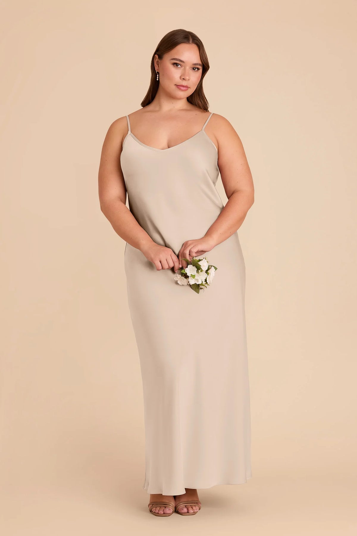 Amara Almond alternate view 4 bridesmaid dress