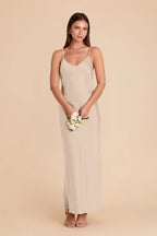 Amara Almond alternate view 1 bridesmaid dress