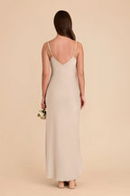 Amara Almond alternate view 3 bridesmaid dress