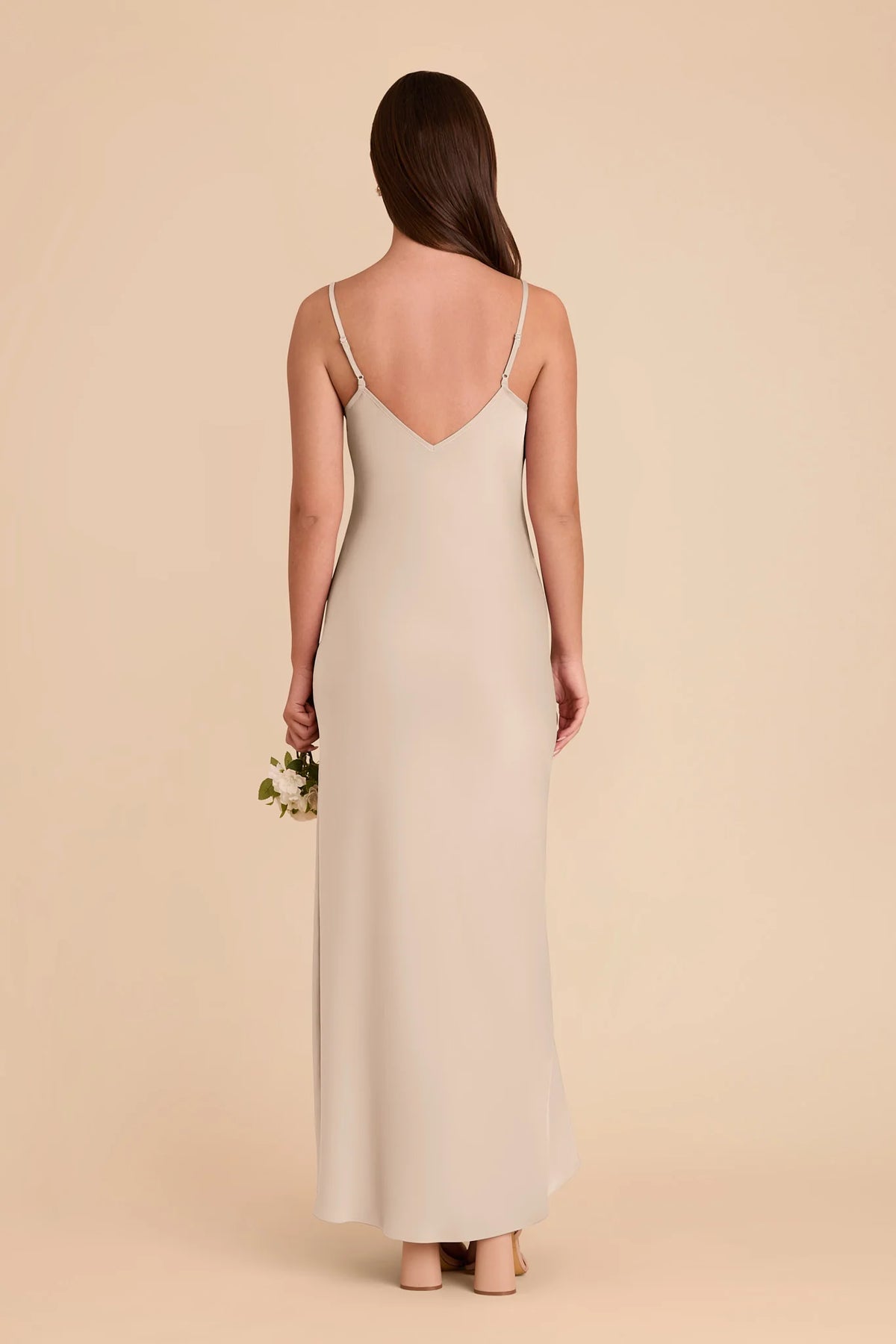 Amara Almond alternate view 3 bridesmaid dress
