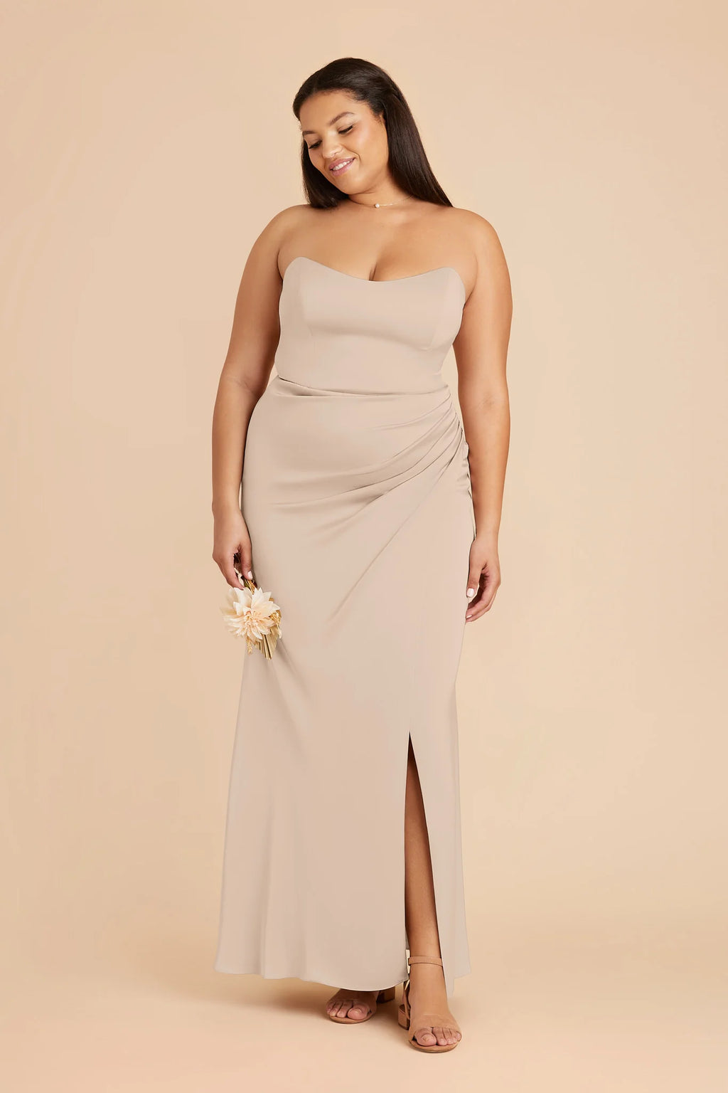 Lucienne Almond alternate view 5 bridesmaid dress