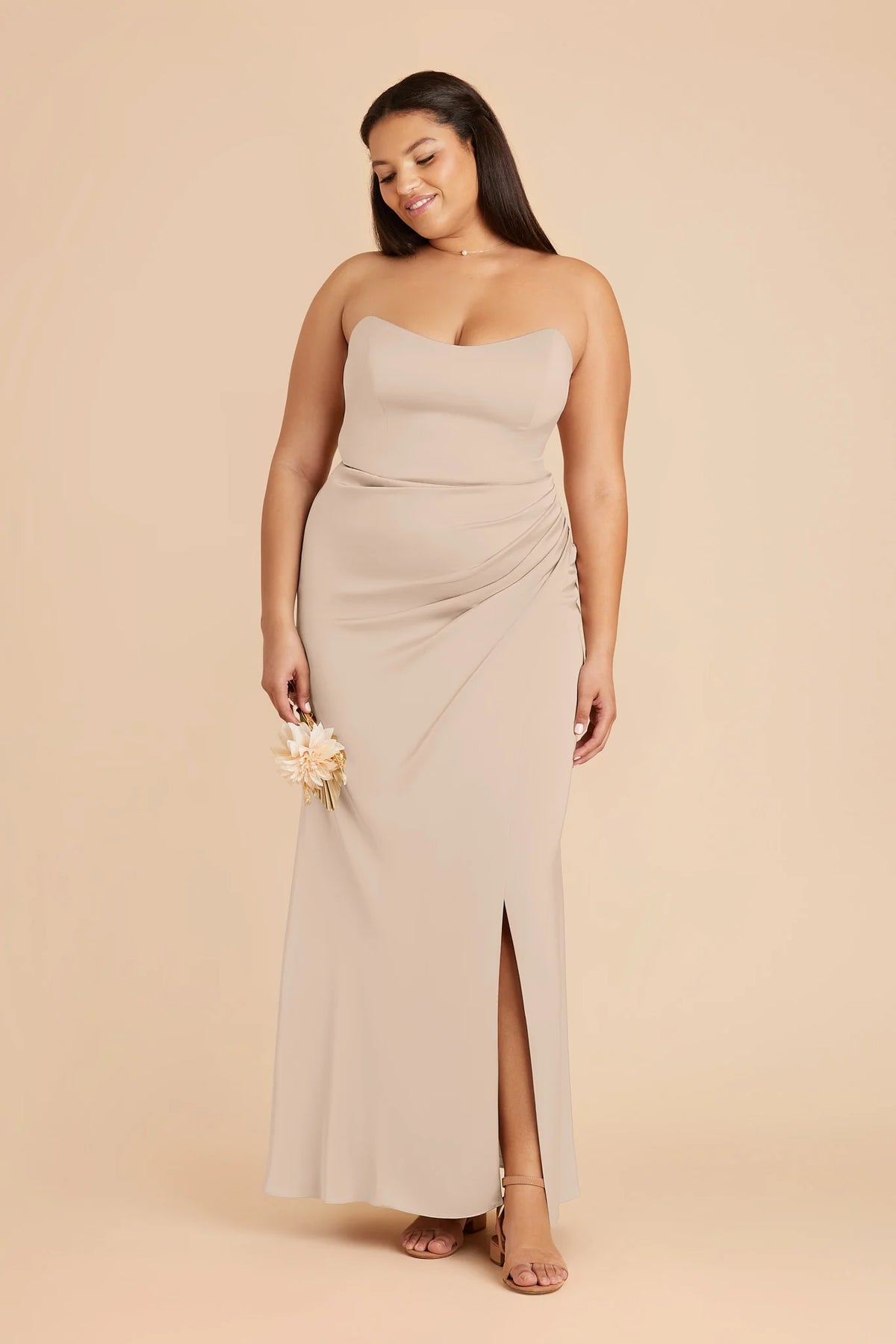 Lucienne Almond alternate view 5 bridesmaid dress