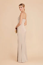 Lucienne Almond alternate view 3 bridesmaid dress