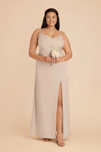 Elara Almond alternate view 2 bridesmaid dress