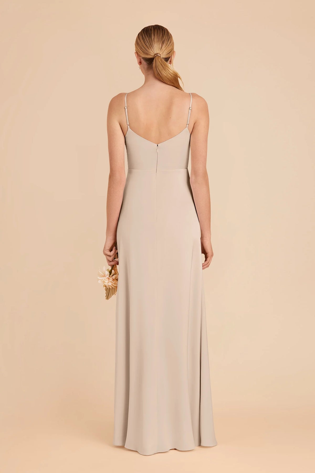Elara Almond alternate view 1 bridesmaid dress