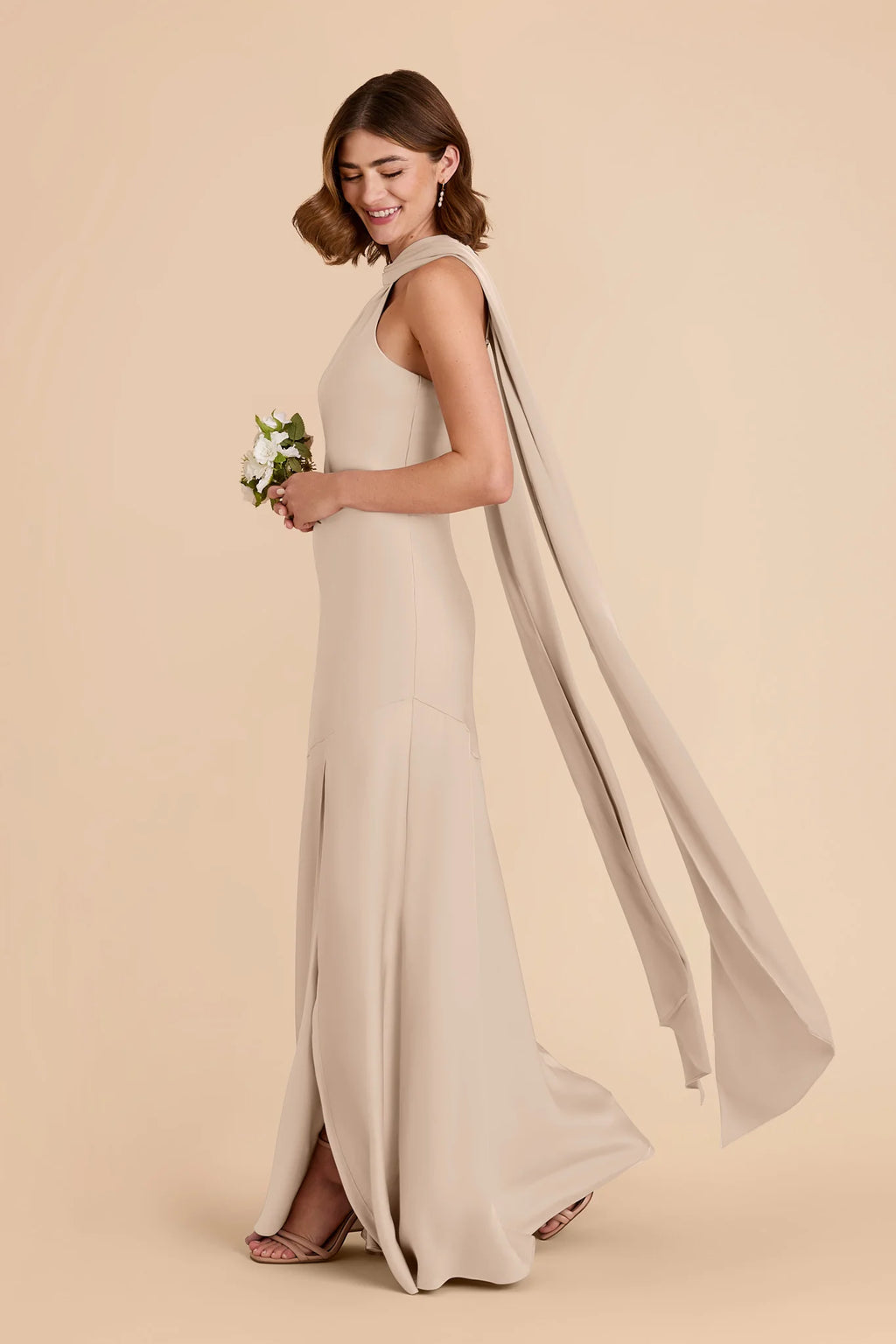Camille Almond alternate view 2 bridesmaid dress