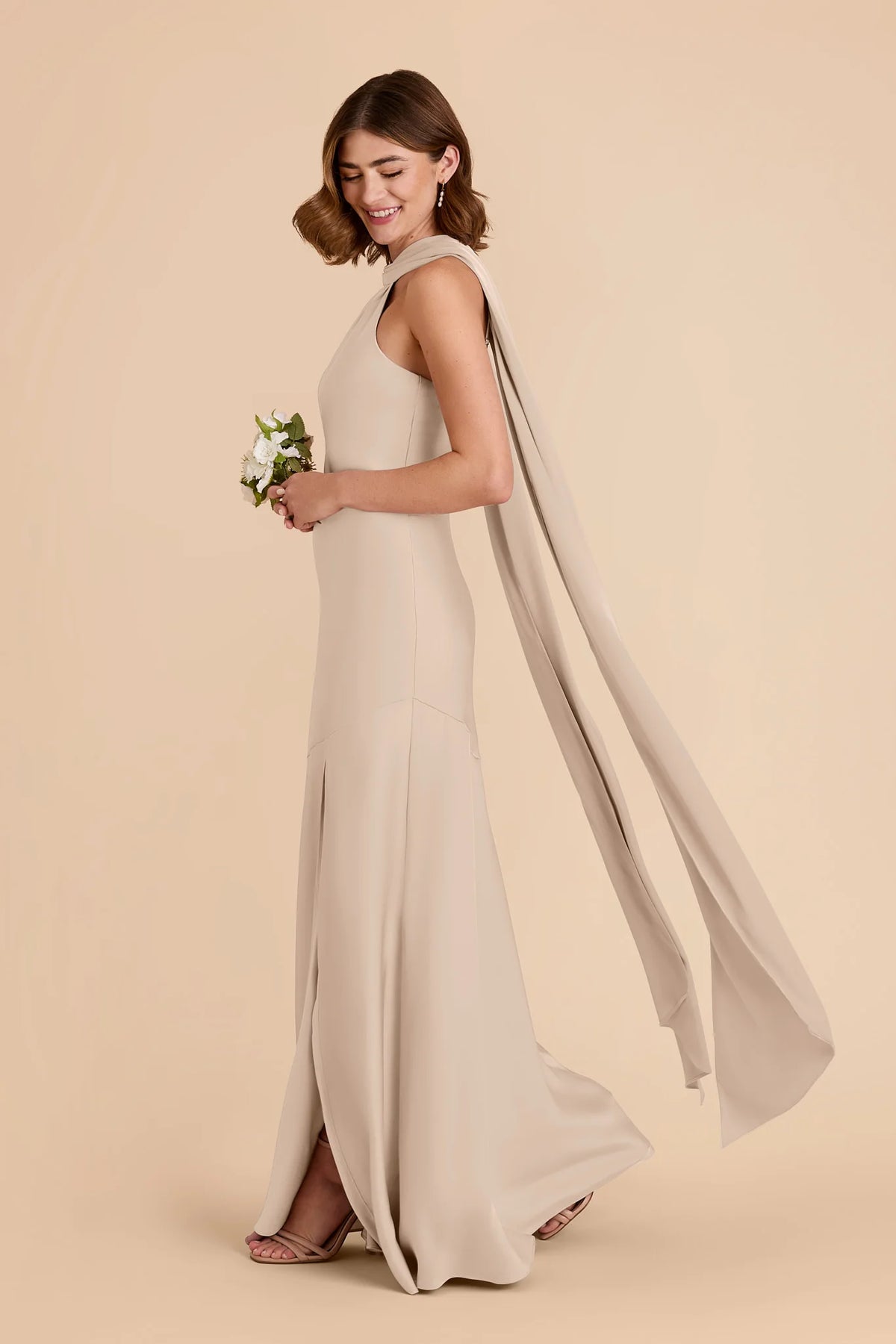 Camille Almond alternate view 2 bridesmaid dress