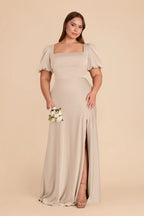 Selene Almond alternate view 1 bridesmaid dress