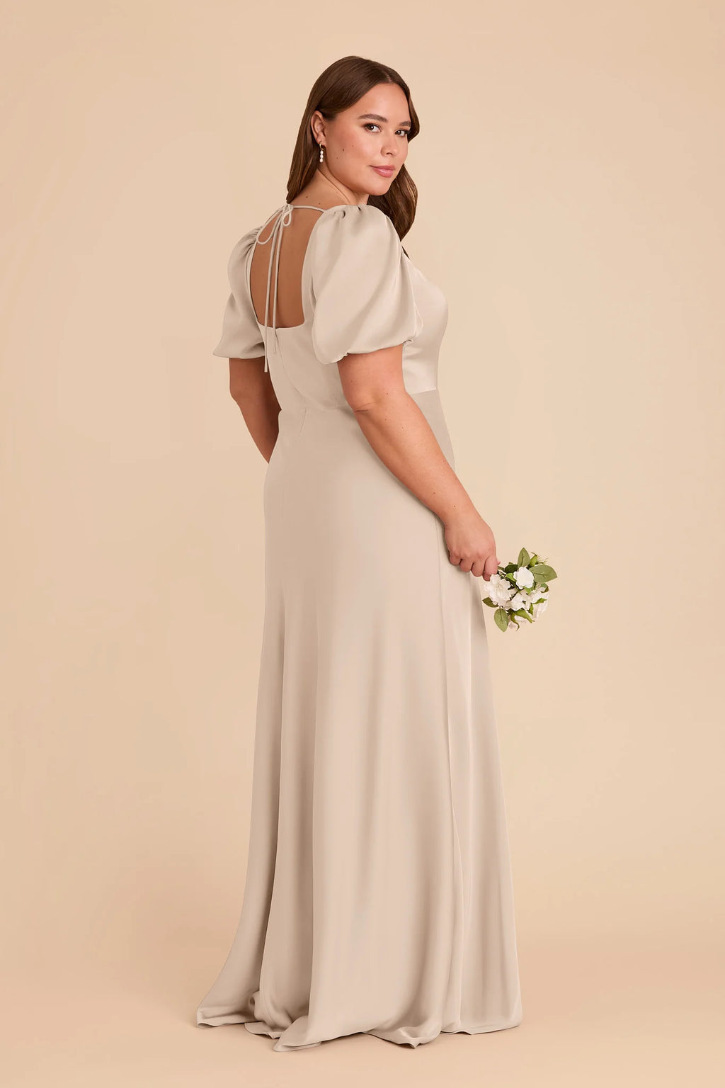 Selene Almond alternate view 4 bridesmaid dress