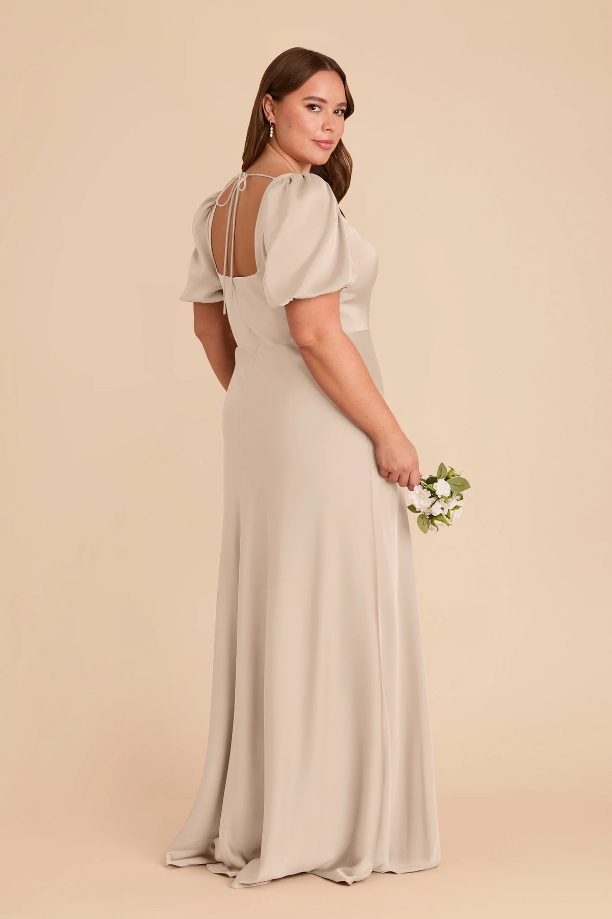 Selene Almond alternate view 4 bridesmaid dress