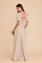Selene Almond alternate view 2 bridesmaid dress