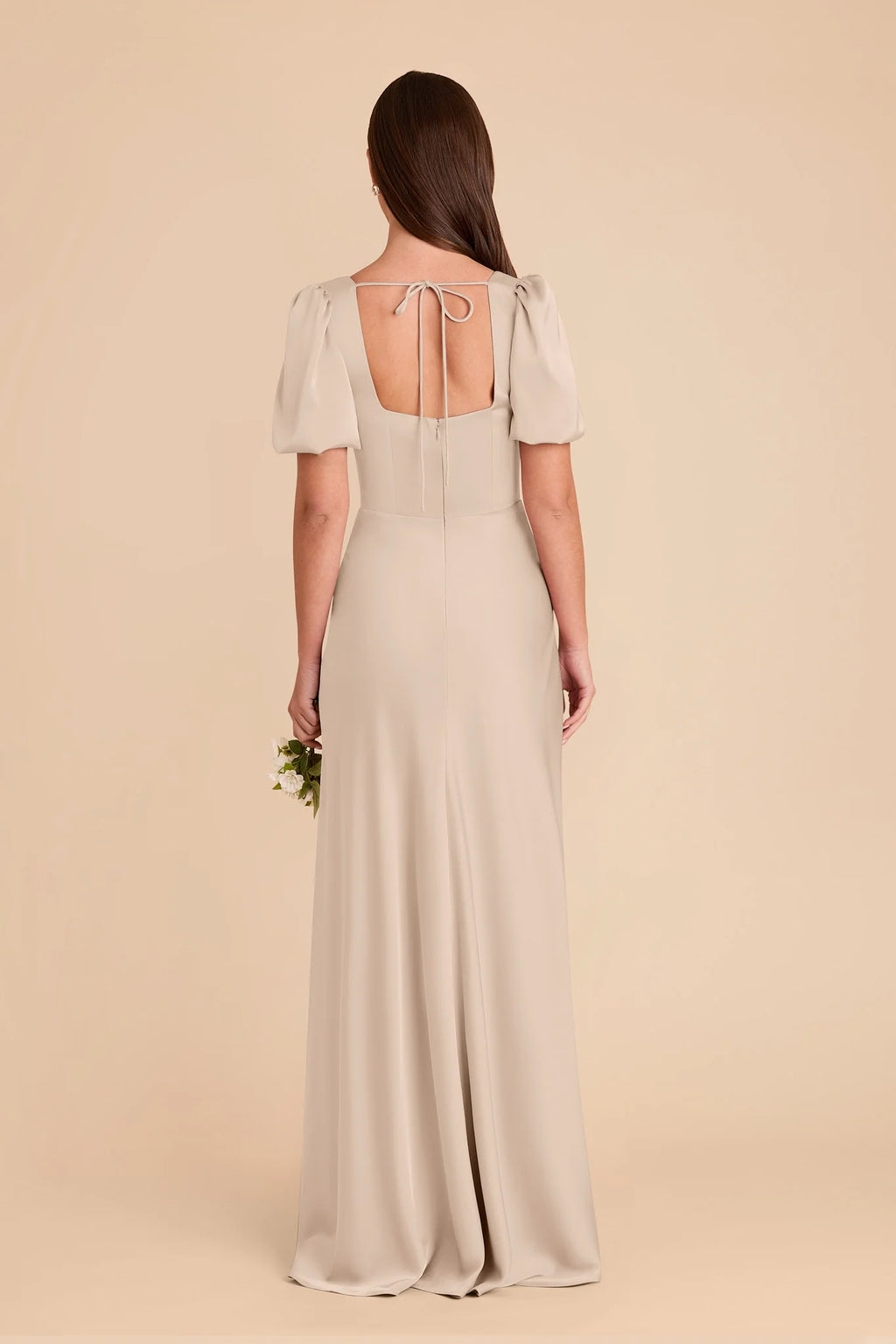 Selene Almond alternate view 3 bridesmaid dress