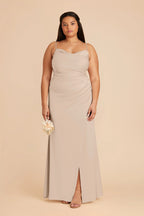 Sabine Almond alternate view 1 bridesmaid dress