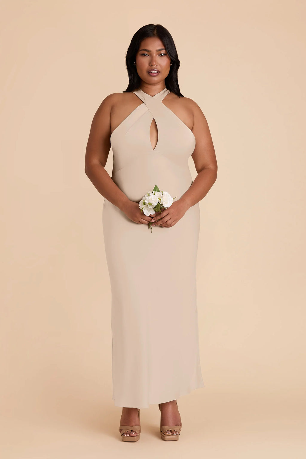Seraphine Almond alternate view 5 bridesmaid dress